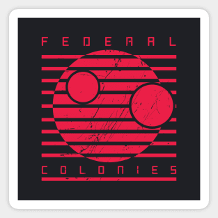 Federal Colonies Magnet